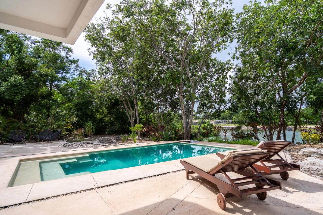 Tulum Country Club Private Villa With Pool 18 People Eksteriør bilde